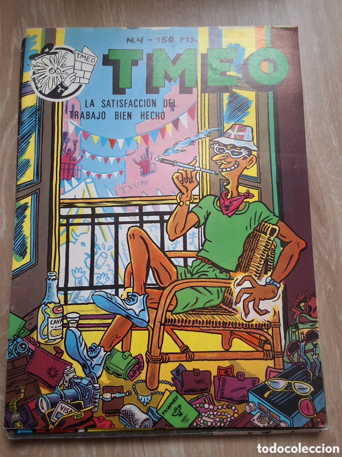 C&oacute;mics: Tmeo comic fanzine n&uacute;mero 4 trabajo bien hecho