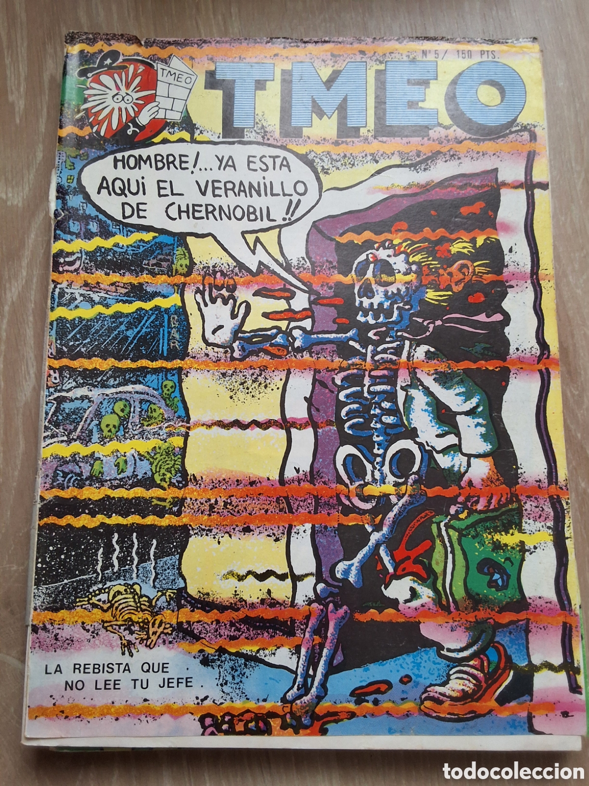 C&oacute;mics: Tmeo comic fanzine n&uacute;mero 5 veranillo chernobil