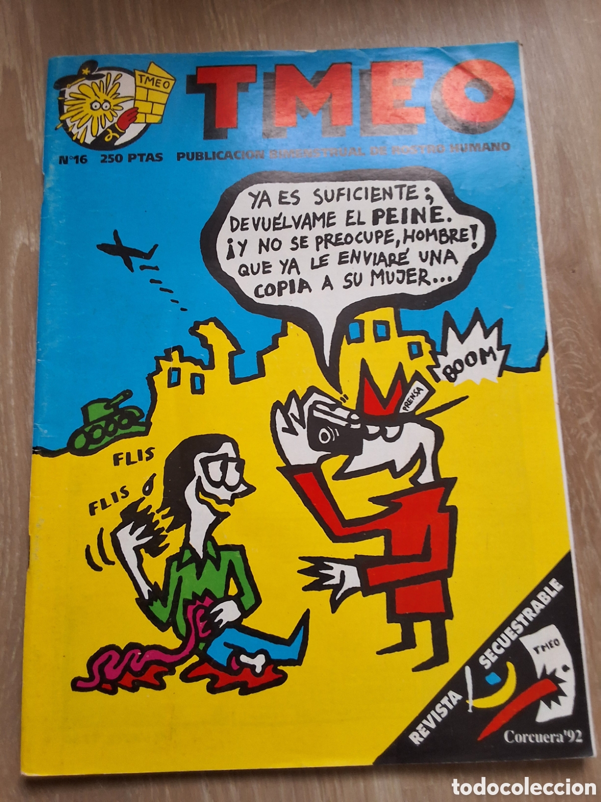 C&oacute;mics: Tmeo comic fanzine n&uacute;mero 16