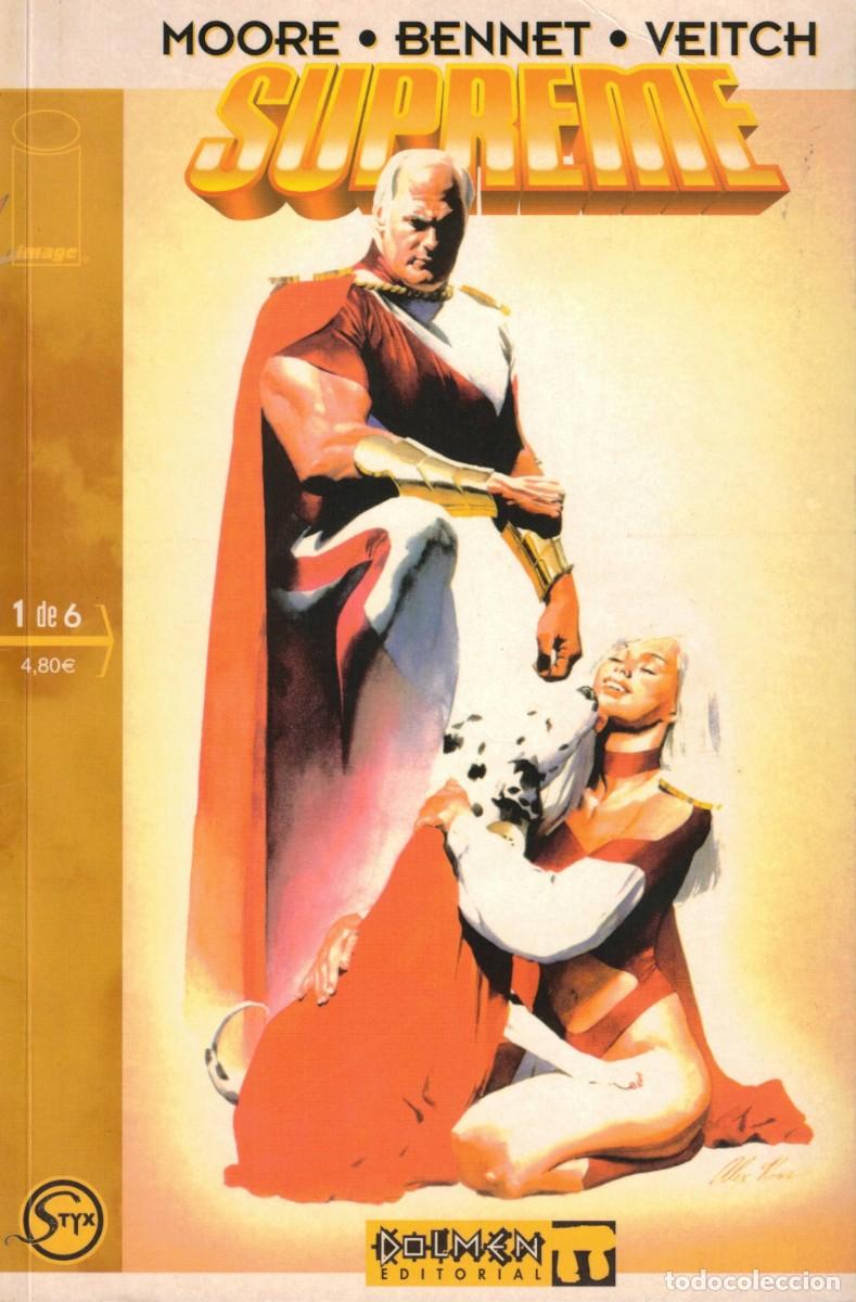 C&oacute;mics: Comic de kiosko - Supreme - Moore - Bennet - Veitch - Dolmen editorial Styx