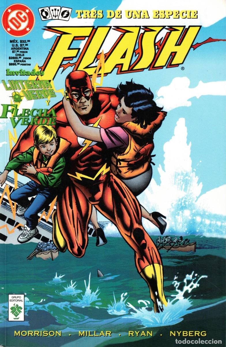 Comics : Comic de kiosko - Flash, Flecha Verde y Linterna Verde - Tres de una especie - DC