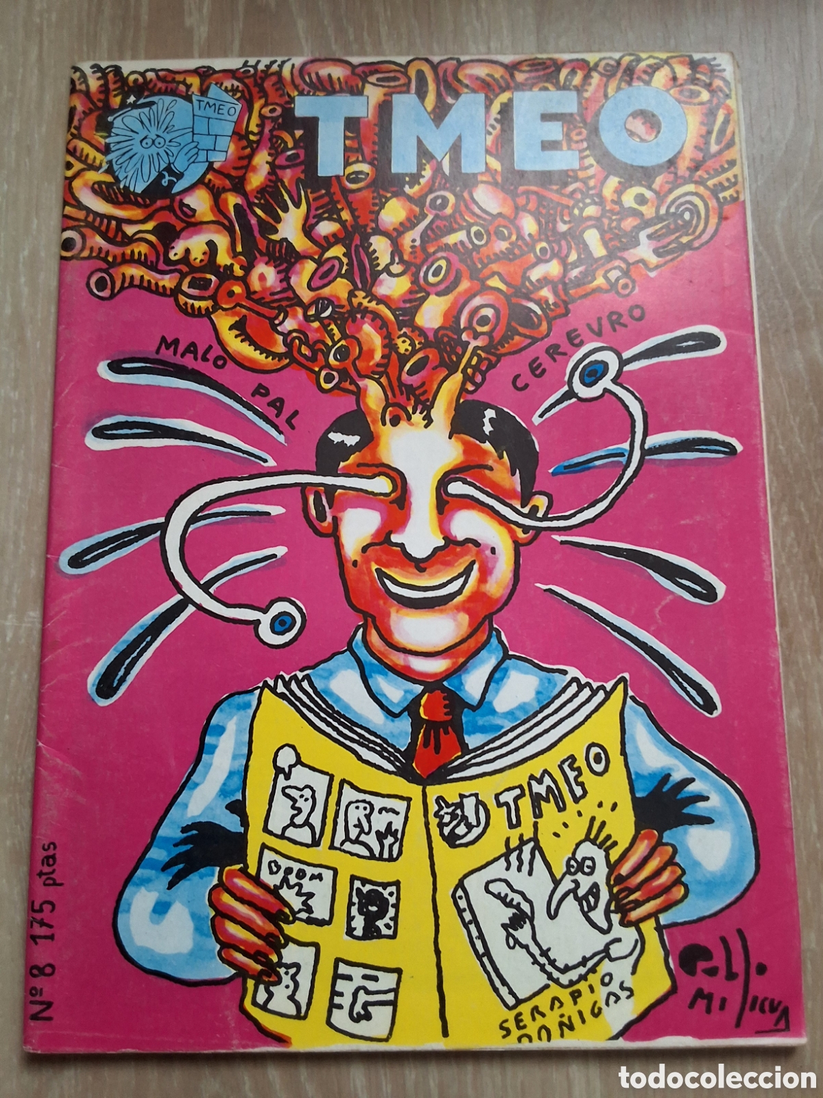 C&oacute;mics: Tmeo comic fanzine n&uacute;mero 8 malo para el cerebro