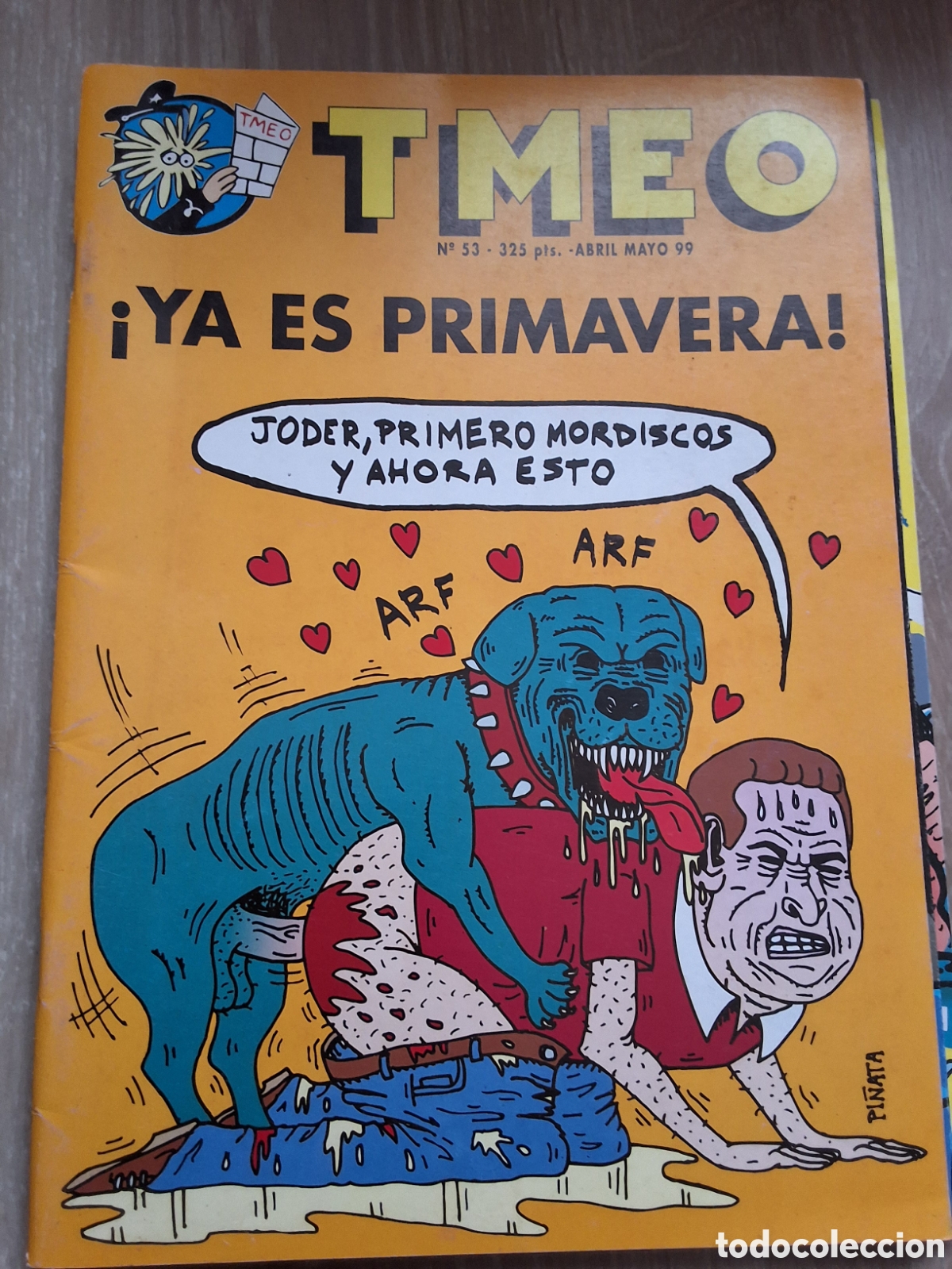 C&oacute;mics: Tmeo comic fanzine n&uacute;mero 53 a&ntilde;o 1999/4 ya es primavera