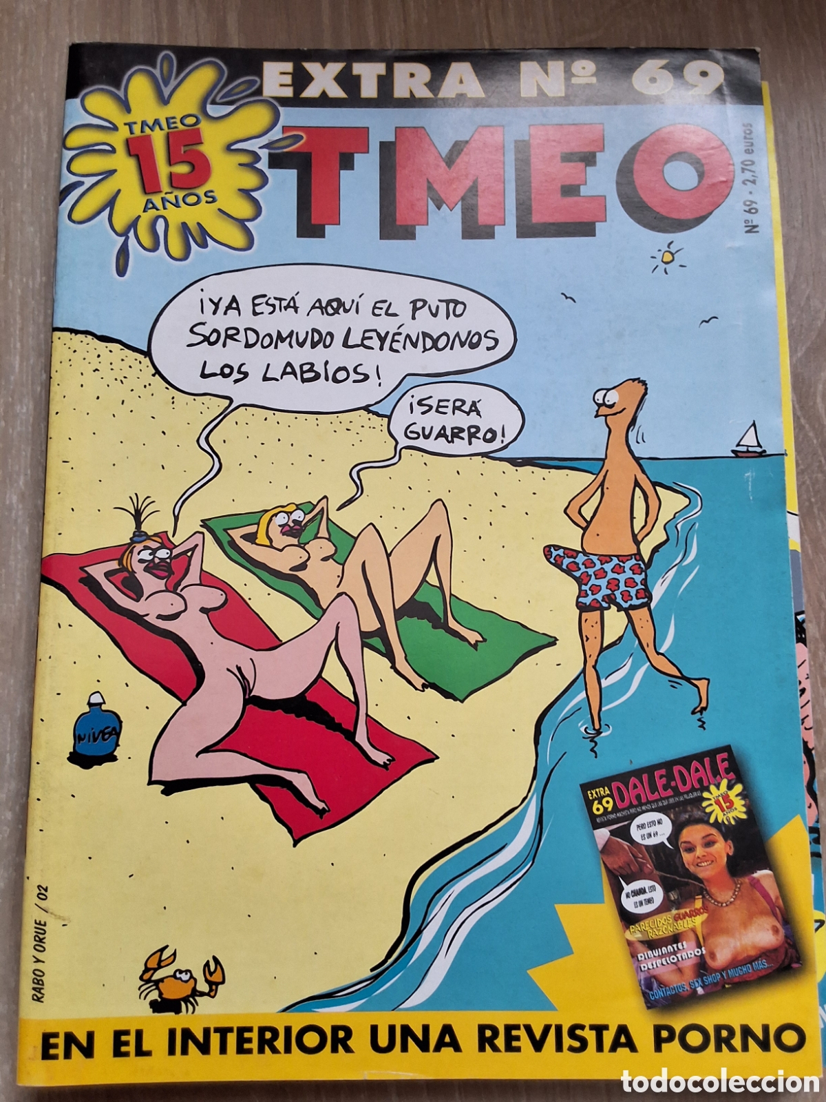 C&oacute;mics: Tmeo comic fanzine n&uacute;mero 69 a&ntilde;o 2002 verano