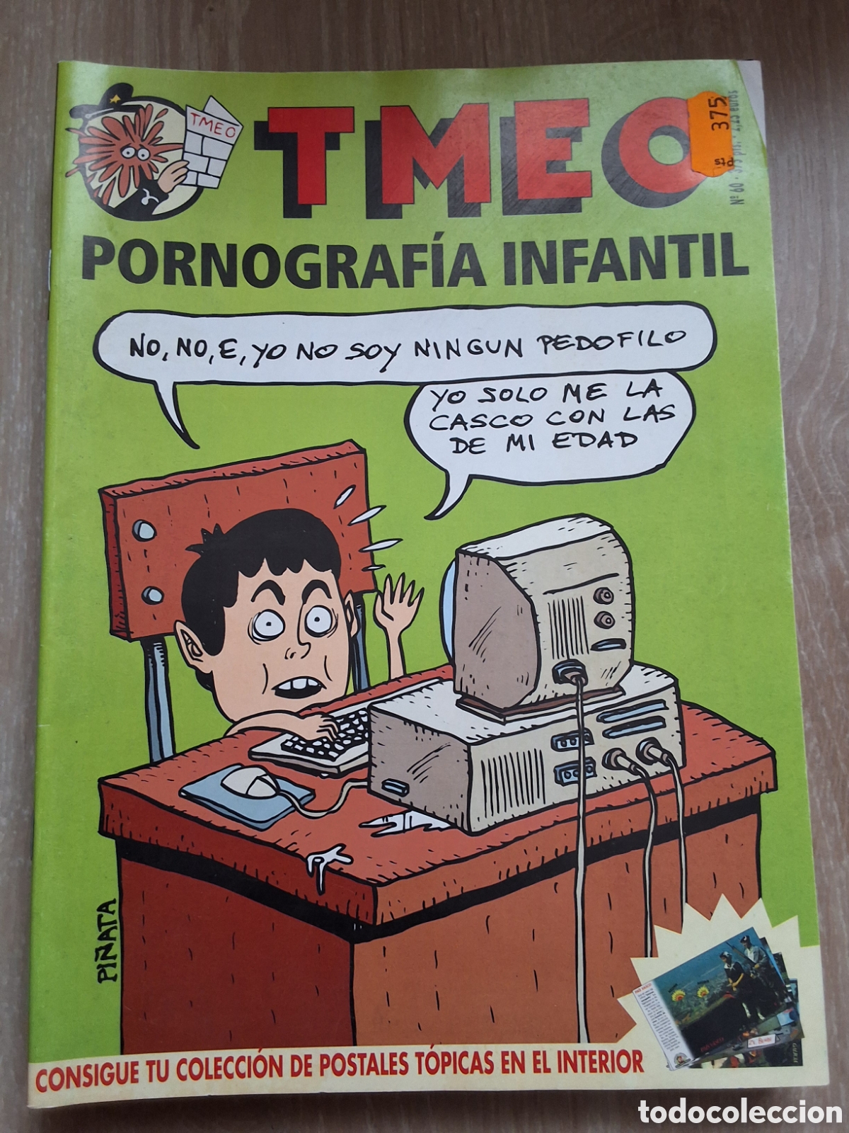 C&oacute;mics: Tmeo comic fanzine n&uacute;mero 60 pornografia infantil