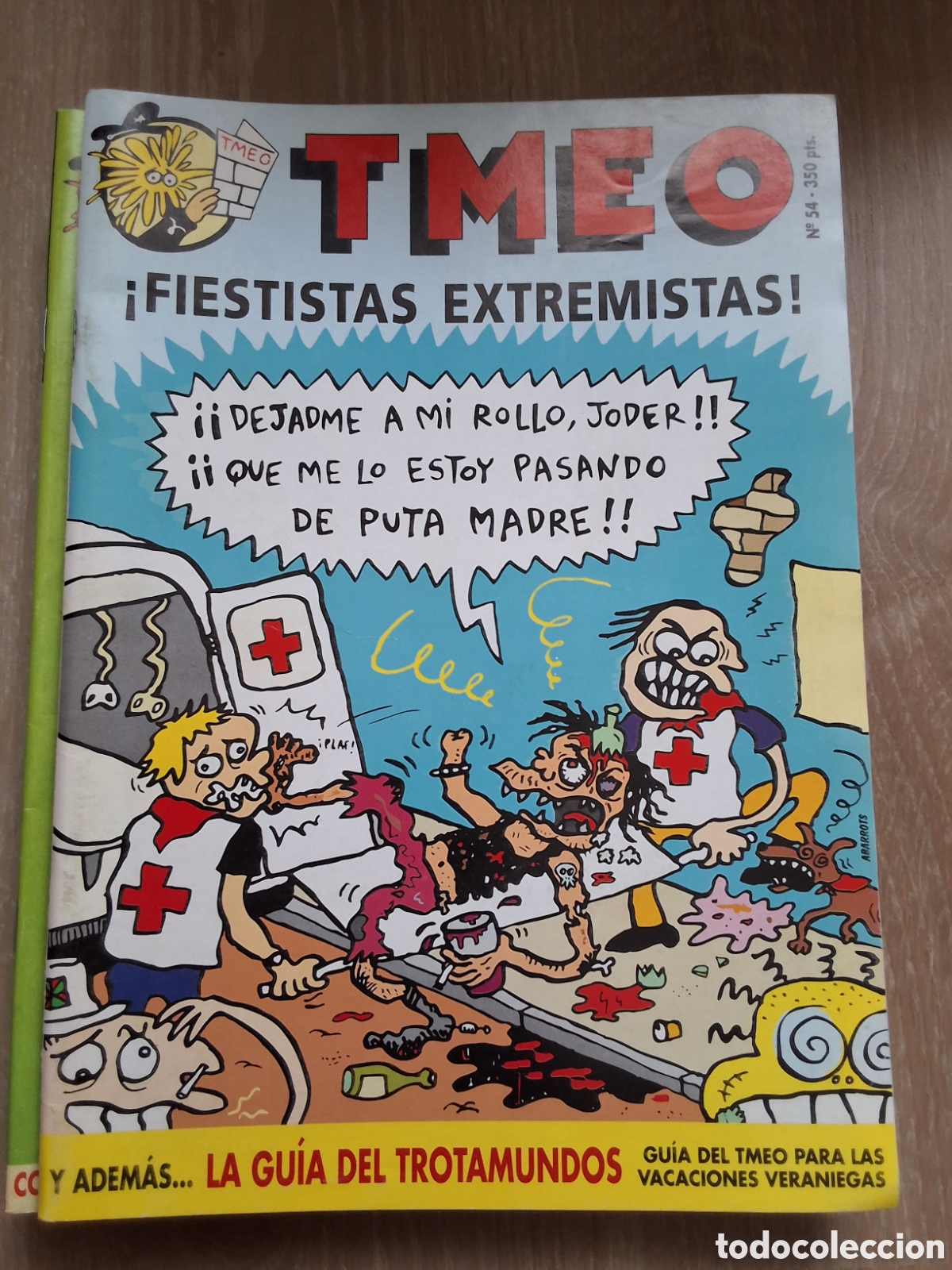 C&oacute;mics: Tmeo comic fanzine n&uacute;mero 54 fiestecitas extremas
