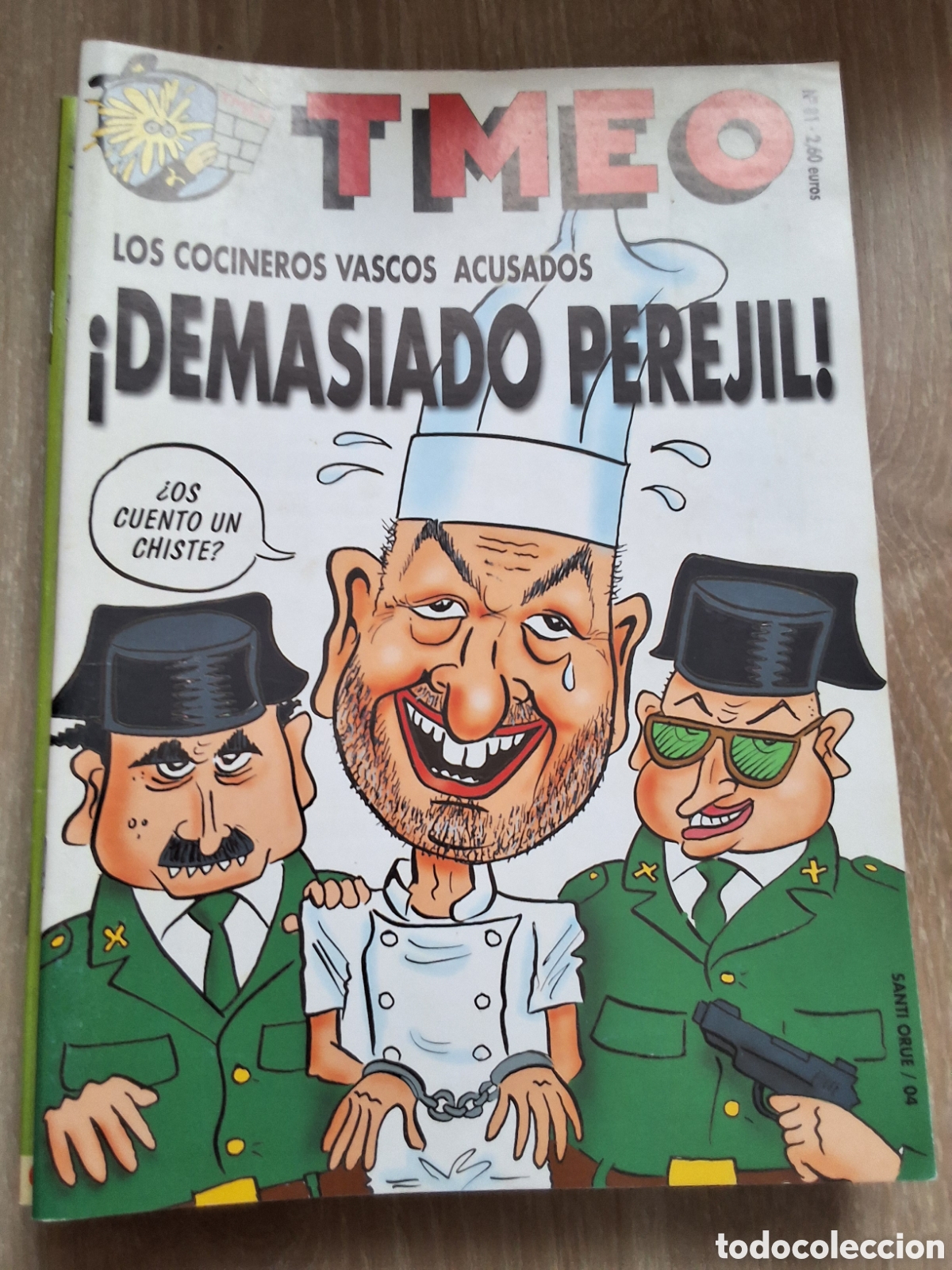 Comics: Tmeo comic fanzine n&uacute;mero 81 a&ntilde;o 2004 cocineros acusados