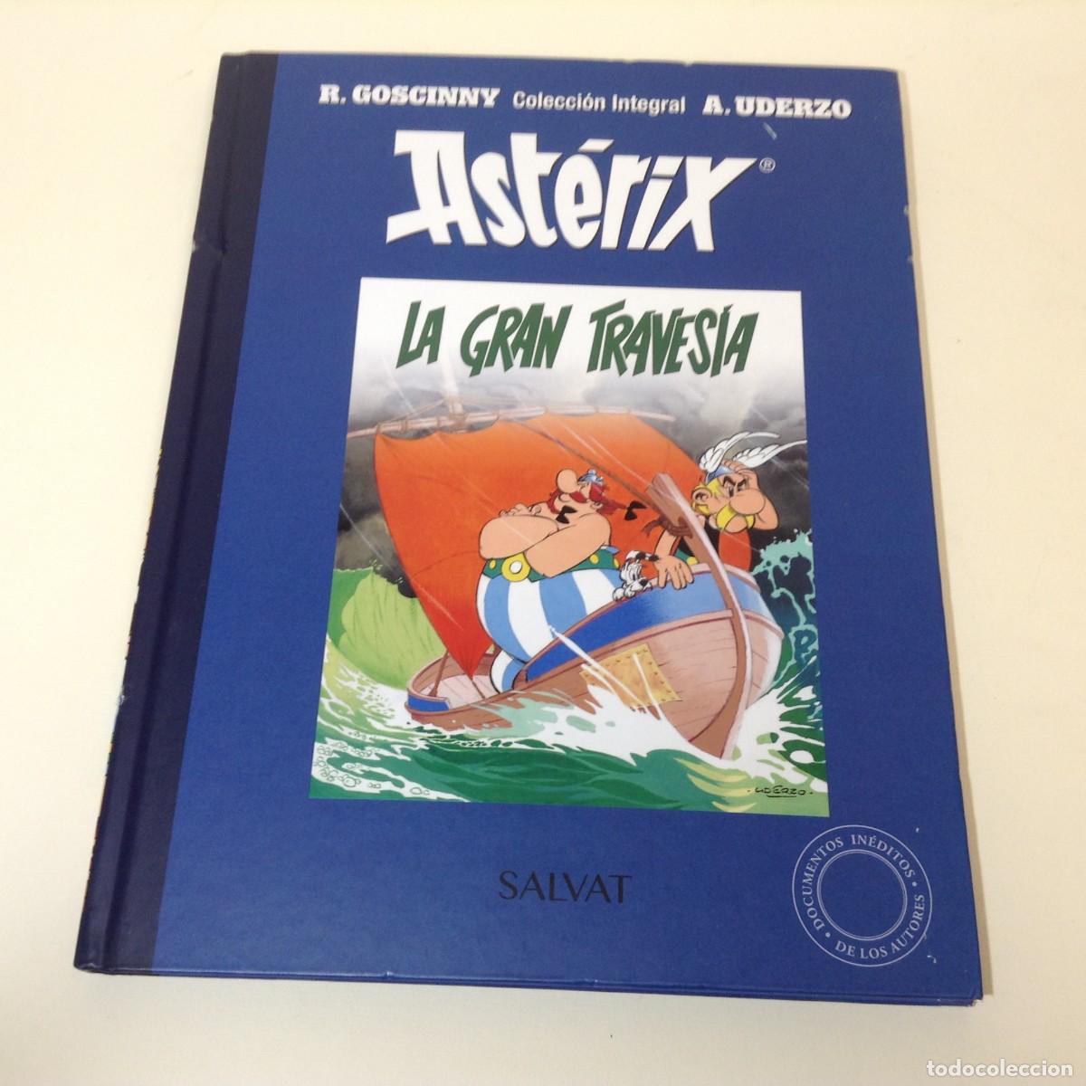 Comics: COLECCI&Oacute;N INTEGRAL AST&Eacute;RIX N&ordm; 25: LA GRAN TRAVES&Iacute;A - TAPA DURA **SALVAT**