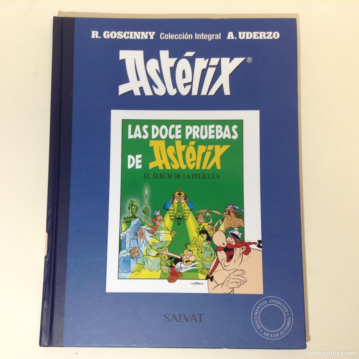 Comics: COLECCI&Oacute;N INTEGRAL AST&Eacute;RIX N&ordm; 37: LAS DOCE PRUEBAS DE ASTERIX - TAPA DURA **SALVAT**