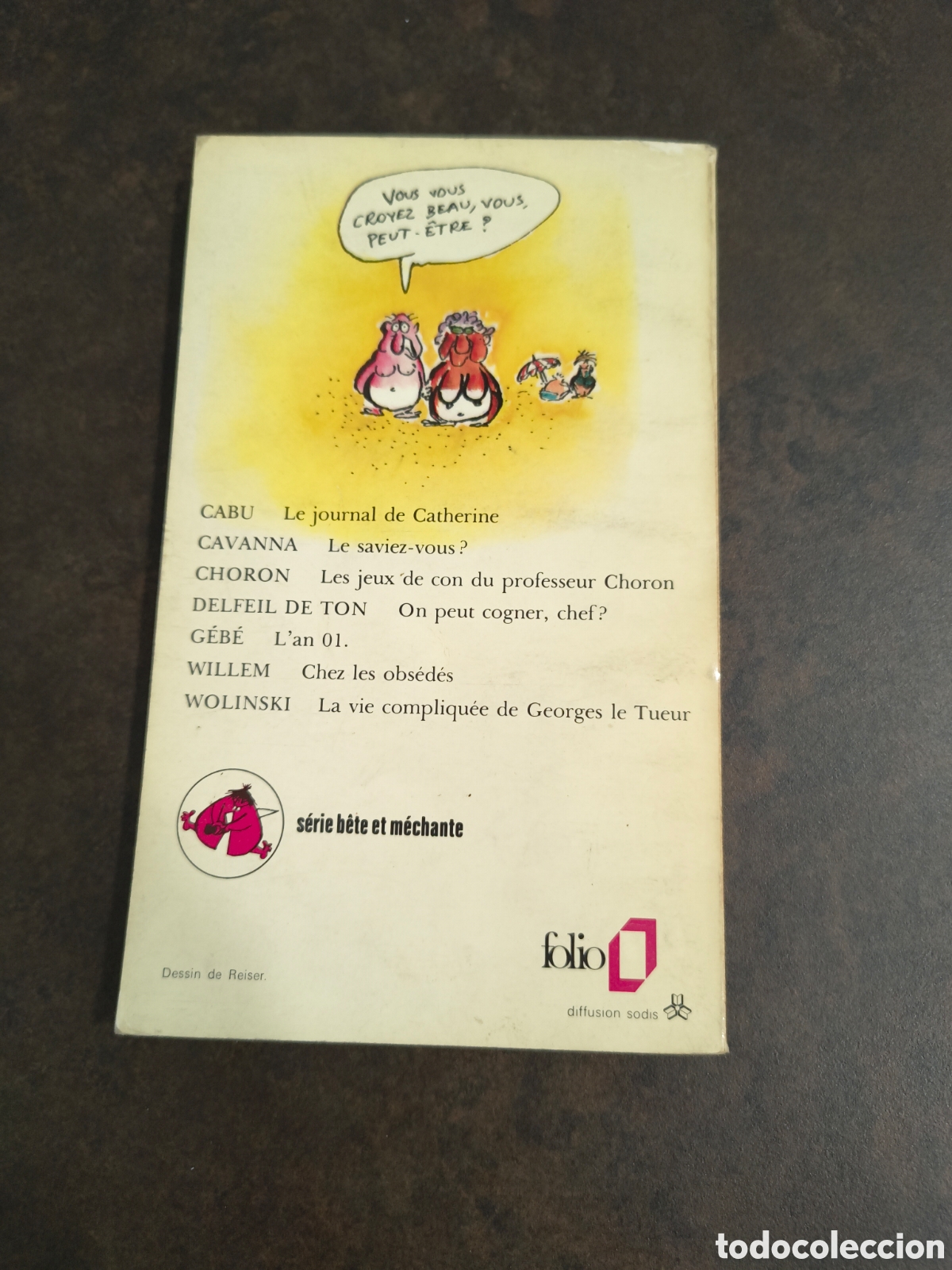 C&oacute;mics: ILS SONT MOCHES DE REISER (FOLIO) - Foto 2