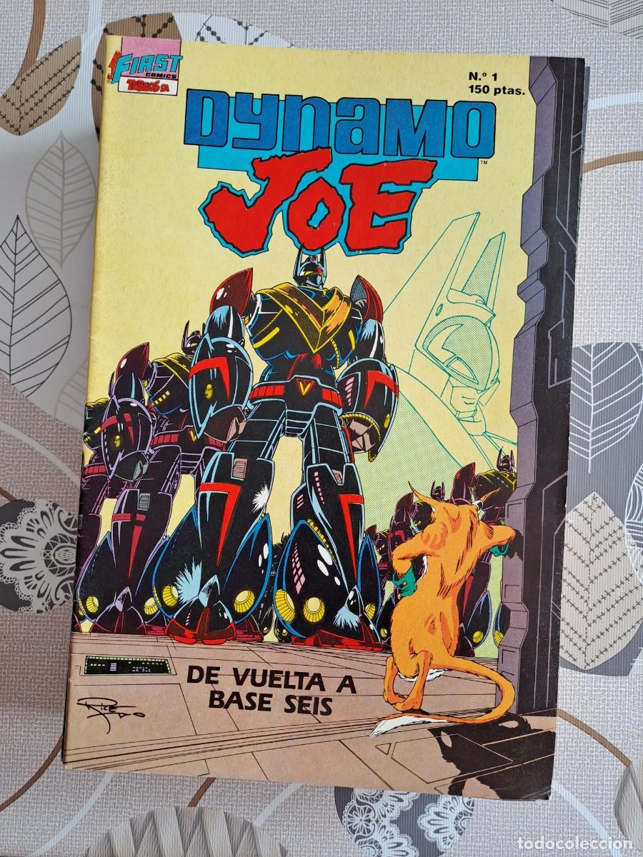 C&oacute;mics: Dynamo Joe completa 16 n&uacute;meros, First en buen estado Bolsa DA - Foto 1