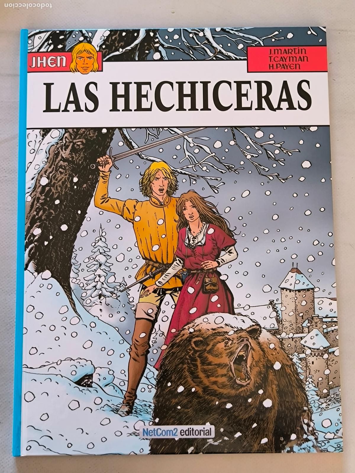 C&oacute;mics: LAS HECHICERAS - LAS AVENTURAS DE JHEN N&ordm; 10 - NETCOM2 - TAPA DURA - NUEVO (DY*w)
