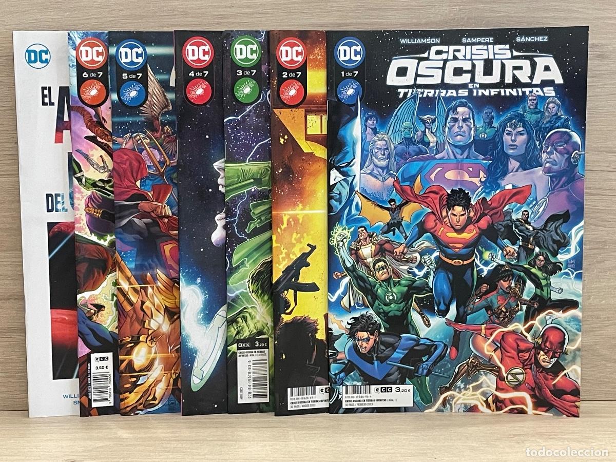 C&oacute;mics: Crisis Oscura en Tierras Infinitas - Completo 7 n&uacute;meros - Williamson, Sampere, S&aacute;nchez - ECC - Foto 1