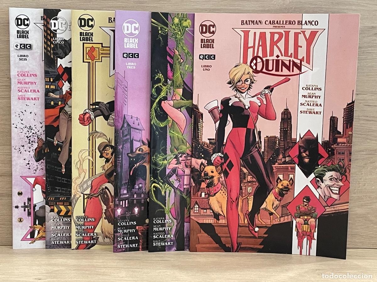 C&oacute;mics: Batman: Caballero Blanco - Harley Quinn - Completo 6 n&uacute;meros - Collins, Sean Murphy, Scalera - ECC