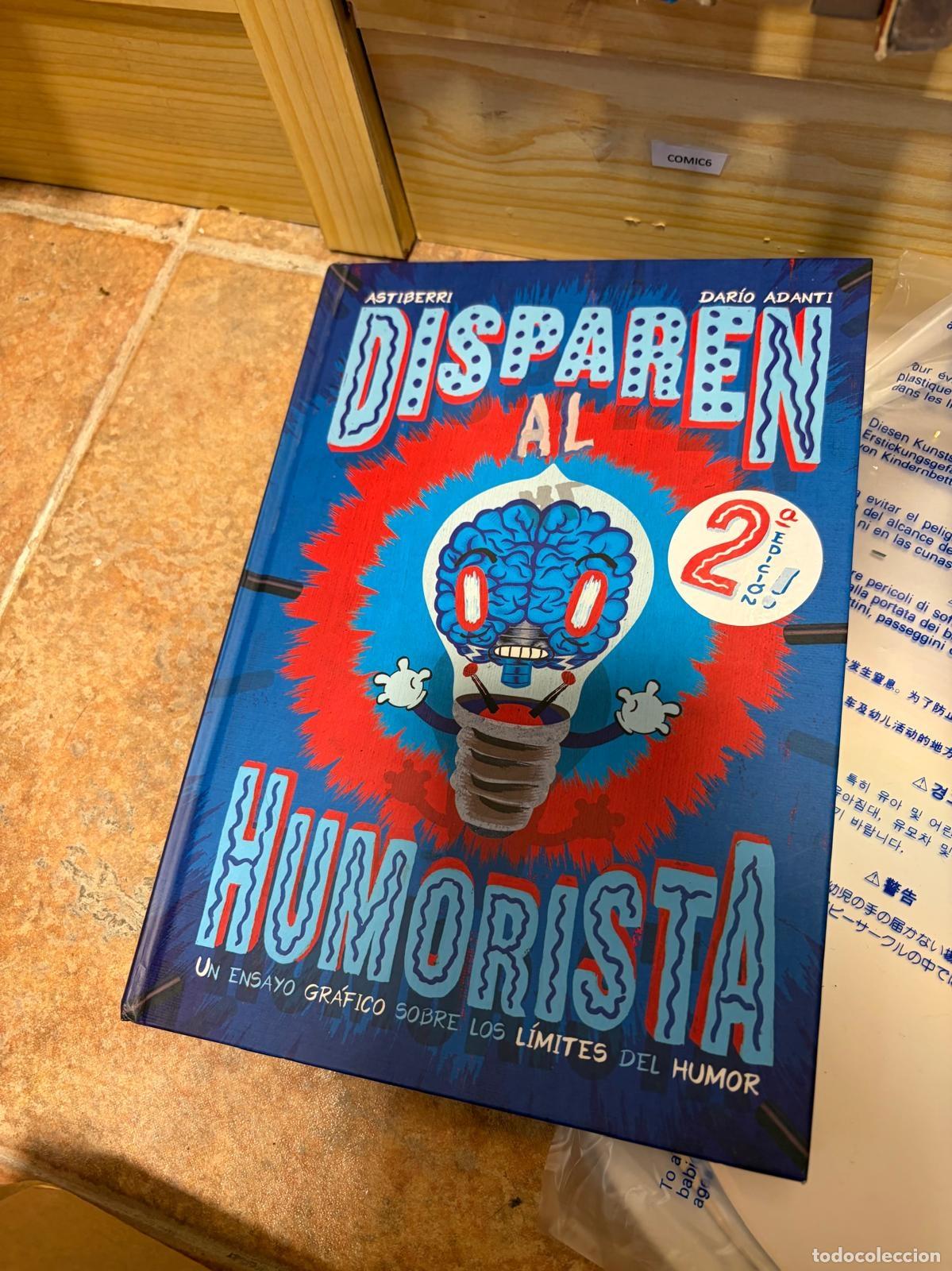 C&oacute;mics: COMIC6- Dani Adanti Disparen al humorista ASTIBERRI