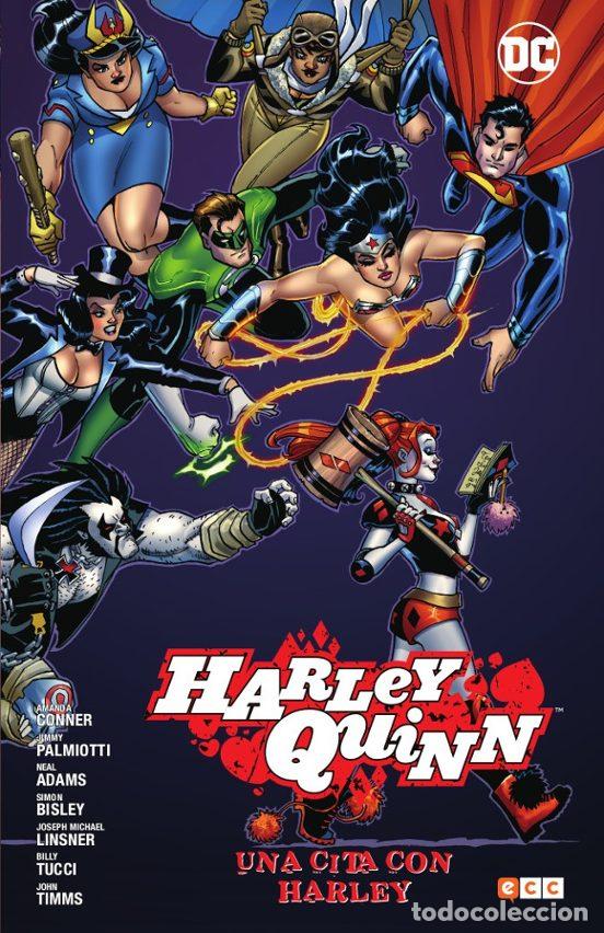Comics: Una cita con Harley (ECC Ediciones) - Jimmy Palmiotti; Simon Bisley; Neal Adams; Amanda Conner; John