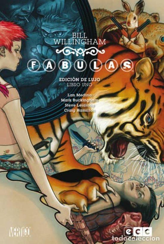 C&oacute;mics: F&aacute;bulas: Edici&oacute;n de lujo - Libro 1 de 15 (ECC Ediciones) - Bill Willingham; Mark Buckingham; Lan Med - Foto 1