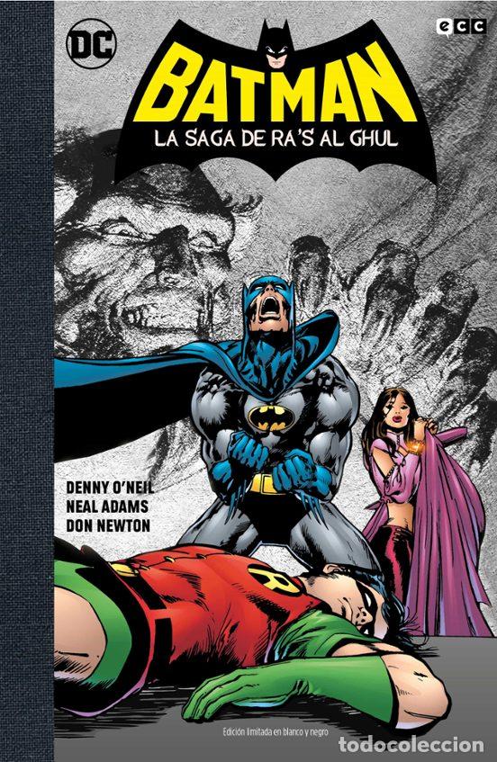 Comics: Batman: La saga de Ra's al Ghul - Edici&oacute;n Deluxe en blanco y negro (ECC Ediciones) - Dennis O'Neil;