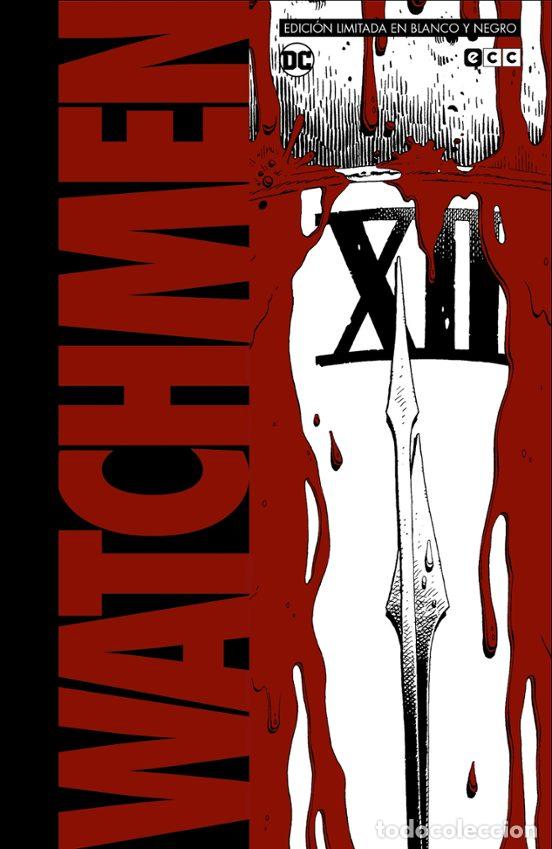 Comics: Watchmen - Edici&oacute;n Deluxe en blanco y negro (ECC Ediciones) - Alan Moore; Dave Gibbons
