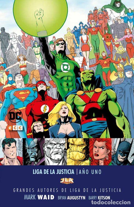 Comics : Grandes autores de la Liga de la Justicia: Mark Waid - A&ntilde;o Uno (ECC Ediciones) - Mark Waid; Brian Au