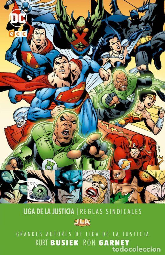 Comics : Grandes autores de la Liga de la Justicia: Kurt Busiek y Ron Garney - Reglas sindicales (ECC Edicion