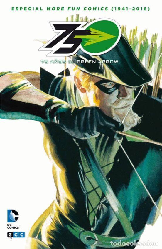 Comics: 75 a&ntilde;os de Green Arrow: Especial More fun comics (1941-2016) (ECC Ediciones) - Dennis O'Neil; Alan M