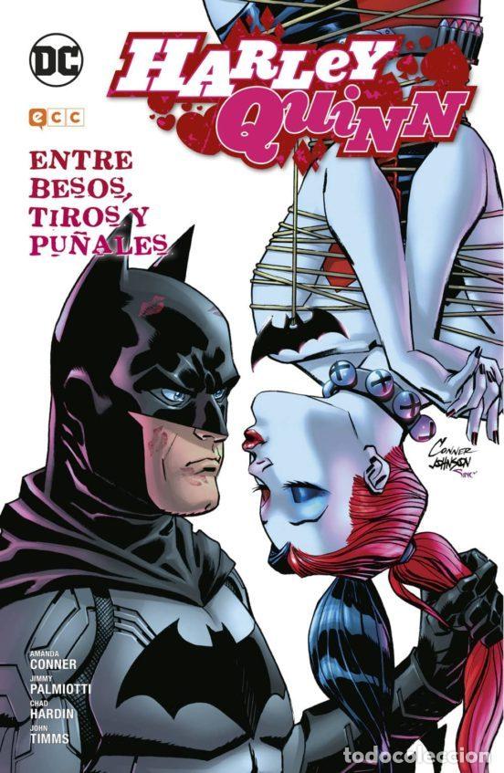 Comics: Harley Quinn: Entre besos, tiros y pu&ntilde;ales (ECC Ediciones) - Jimmy Palmiotti; Darwyn Cooke; Aaron Ca