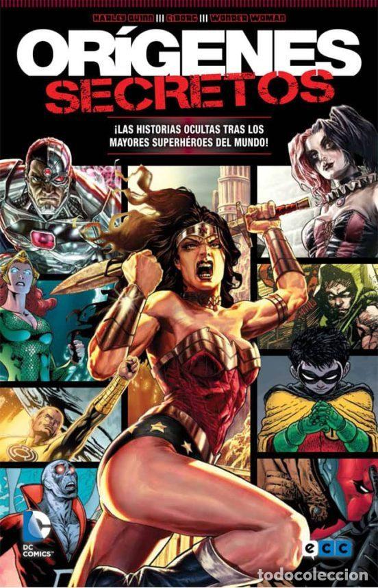 Comics: Or&iacute;genes Secretos: Harley Quinn/C&iacute;borg/Wonder Woman (ECC Ediciones) - Peter Tomasi; Jeff Lemire; Bri