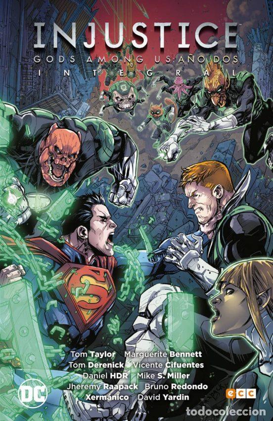 C&oacute;mics: Injustice: A&ntilde;o dos (Segunda edici&oacute;n) (ECC Ediciones) - Tom Taylor; Marguerite Bennett; Vicente Cifue
