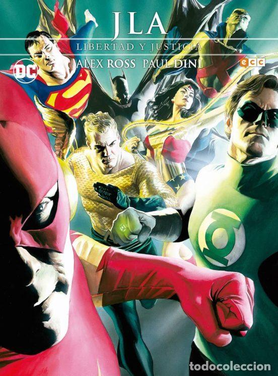 C&oacute;mics: JLA: Libertad y justicia (ECC Ediciones) - Paul Dini; Alex Ross - Foto 1