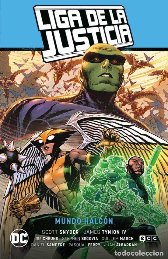 C&oacute;mics: Liga de la Justicia vol. 03: Mundo Halc&oacute;n (LJ Saga &ndash; La Totalidad Parte 4) (ECC Ediciones) - Scott S