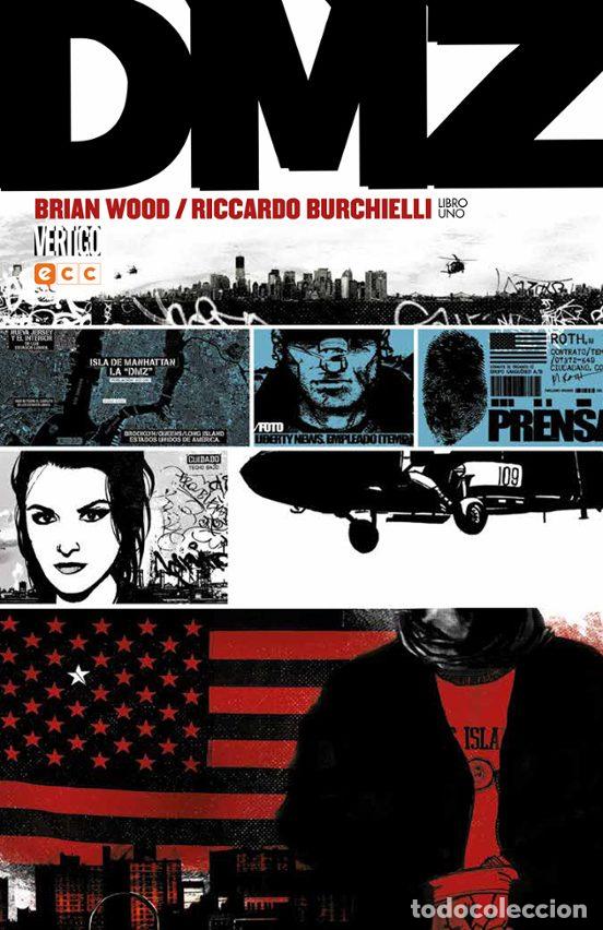 C&oacute;mics: DMZ Libro 01 de 5 (ECC Ediciones) - Brian Wood; Riccardo Burchielli; Kristian Donaldson