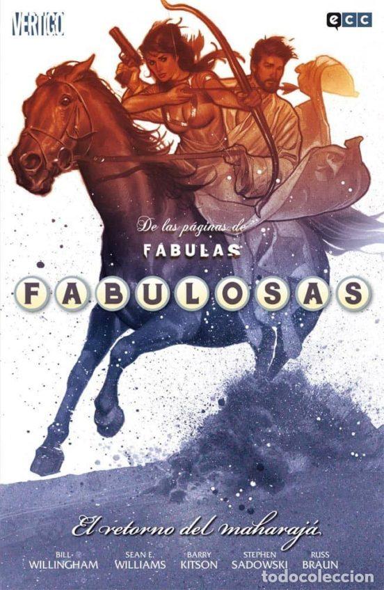 C&oacute;mics: Fabulosas n&uacute;m. 03: El retorno del maharaj&aacute; (ECC Ediciones) - Bill Willingham; Sean E. Williams; Step