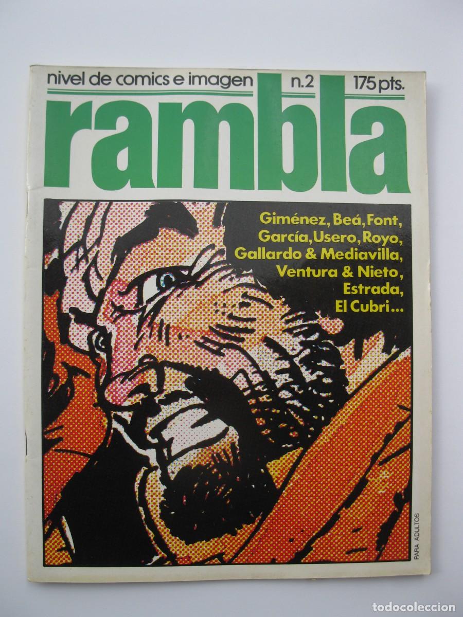 C&oacute;mics: RAMBLA - N&ordm; 2 - DISTRINOVEL - A&Ntilde;O 1982.