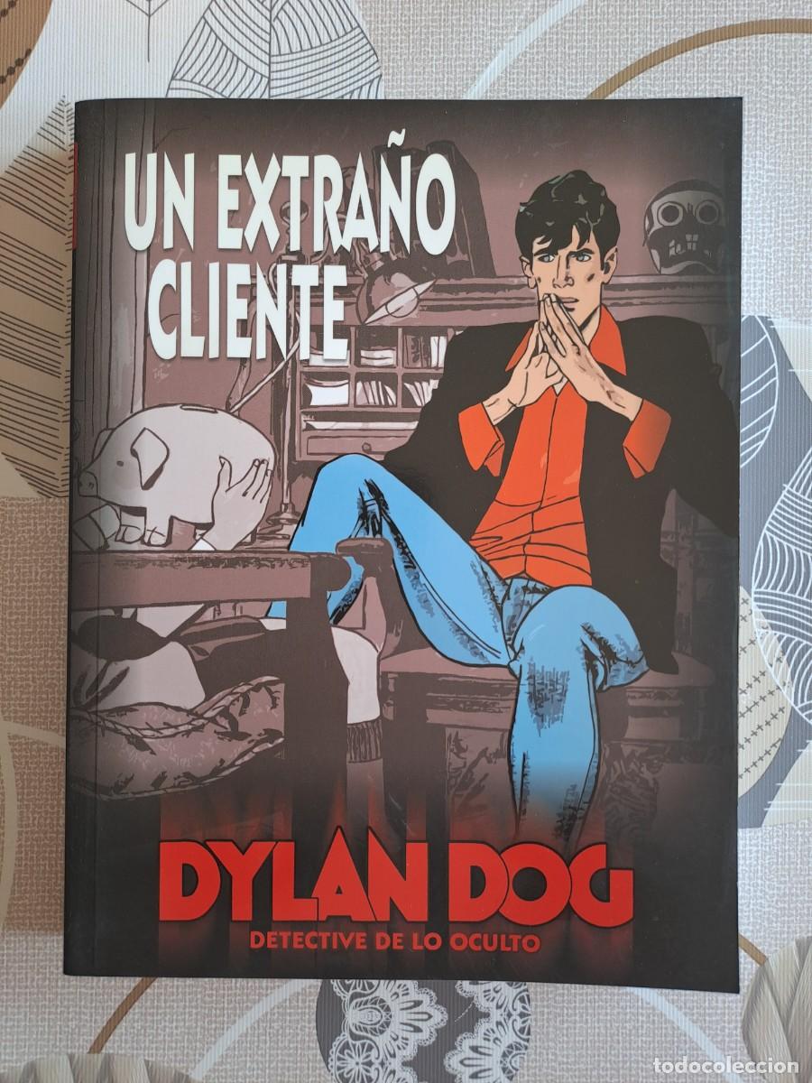 Fumetti: Dylan Dog, un extra&ntilde;o cliente, Aleta en muy buen estado Bolsa DA