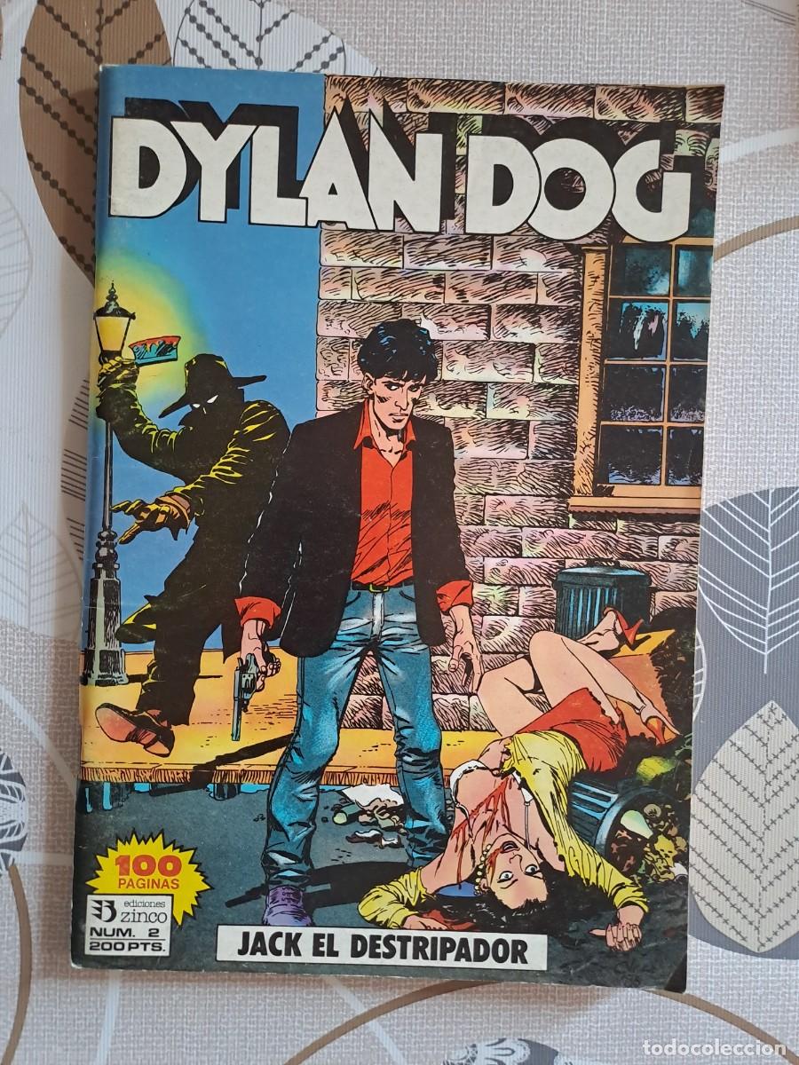 Comics: Dylan Dog 2, Jack el destripador, Zinco en buen estado Bolsa DA