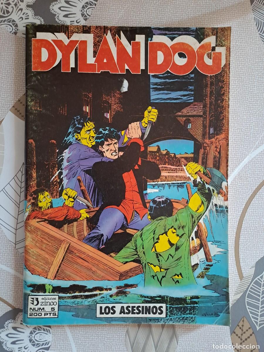 C&oacute;mics: Dylan Dog 5, los asesinos, Zinco en buen estado Bolsa DA
