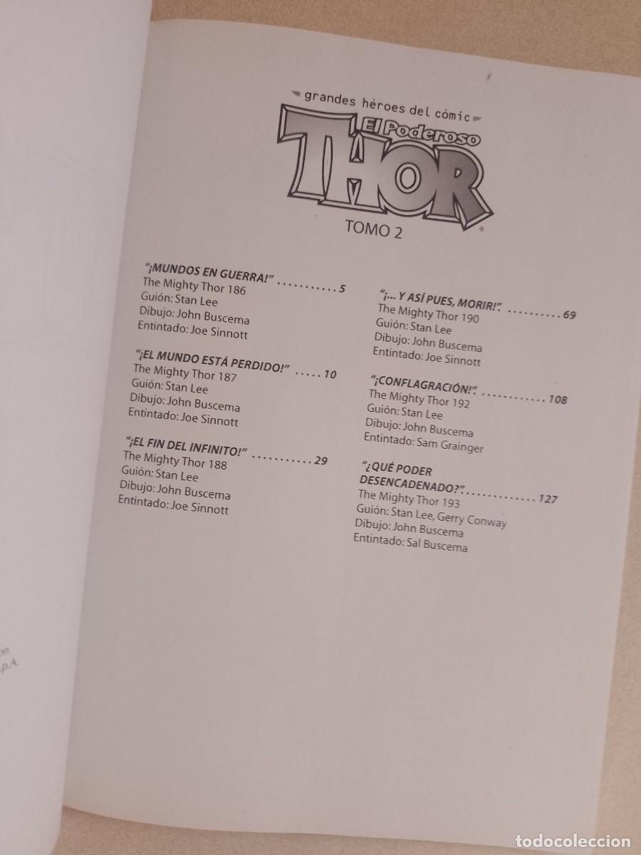 C&oacute;mics: BIBLIOTECA EL MUNDO THOR VOLUMEN 2 - Foto 5