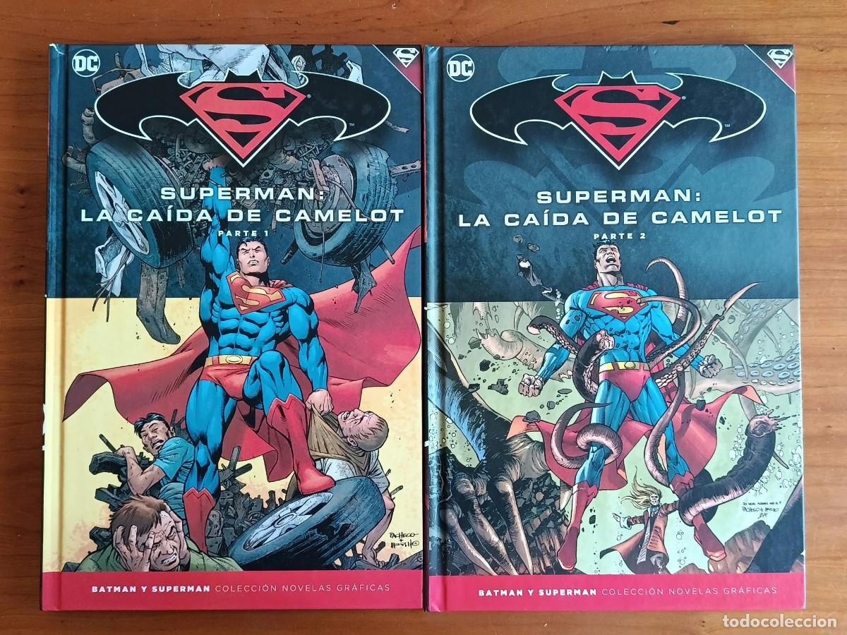 C&oacute;mics: SUPERMAN: LA CAIDA DE CAMELOT. 2 TOMOS. COLECCION NOVELAS GRAFICAS N&ordm; 39 y 40