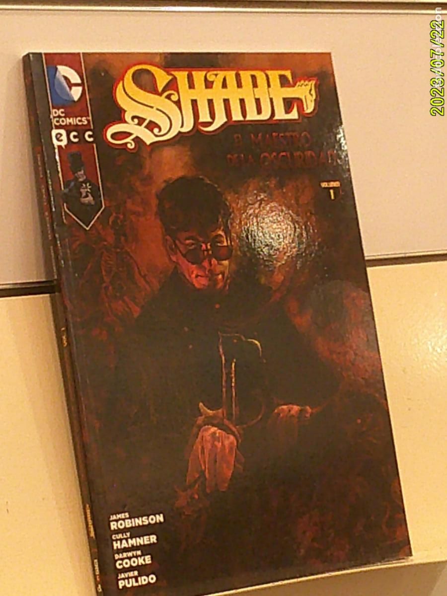 C&oacute;mics: SHADE EL MAESTRO DE LA OSCURIDAD VOLUMEN 1 DC - ECC OFERTA - Foto 1