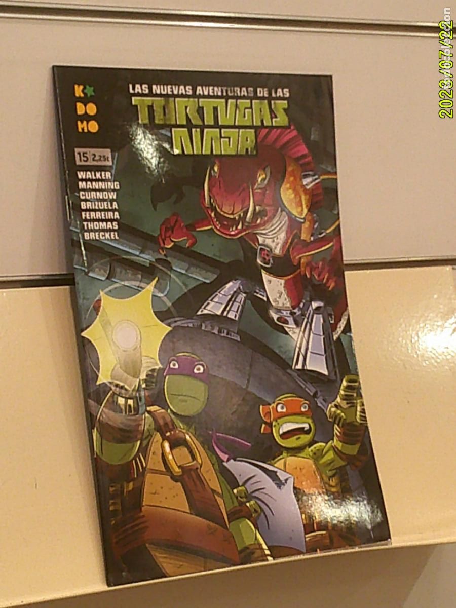 C&oacute;mics: LAS NUEVAS AVENTURAS DE LAS TORTUGAS NINJA N&ordm; 15 KODOMO - ECC