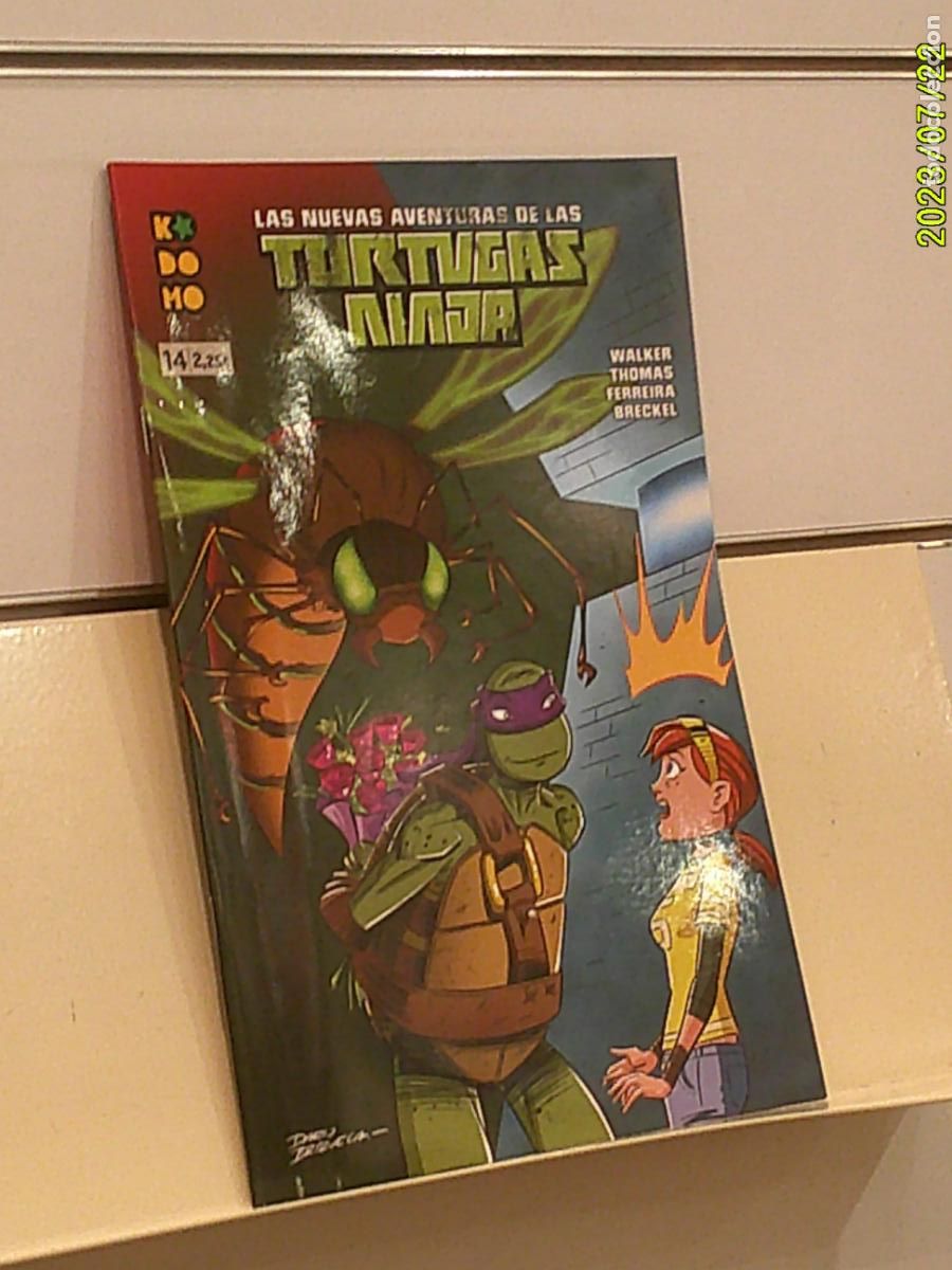 C&oacute;mics: LAS NUEVAS AVENTURAS DE LAS TORTUGAS NINJA N&ordm; 14 KODOMO - ECC