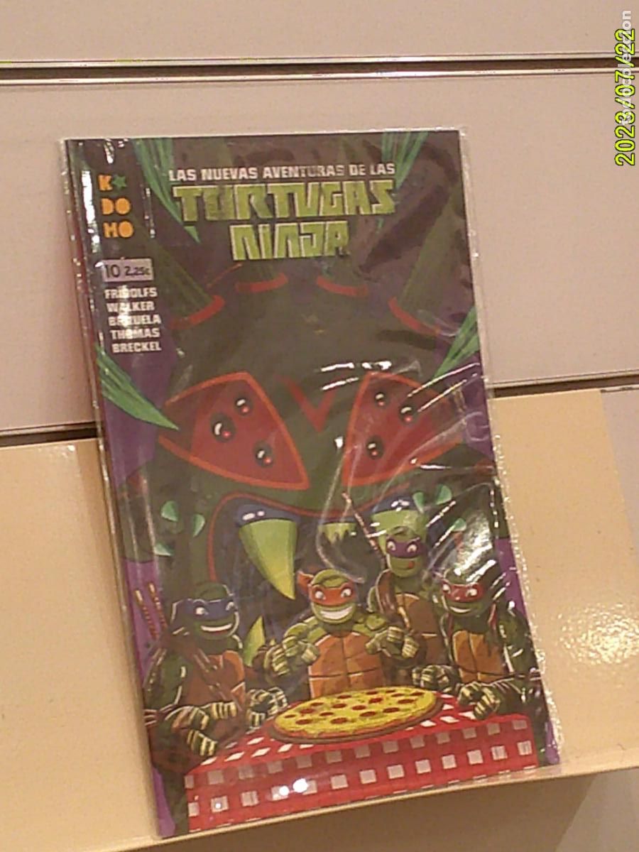 C&oacute;mics: LAS NUEVAS AVENTURAS DE LAS TORTUGAS NINJA N&ordm; 10 KODOMO - ECC - Foto 1
