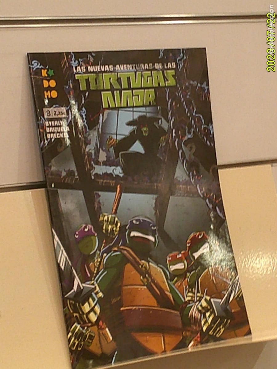 C&oacute;mics: LAS NUEVAS AVENTURAS DE LAS TORTUGAS NINJA N&ordm; 8 KODOMO - ECC