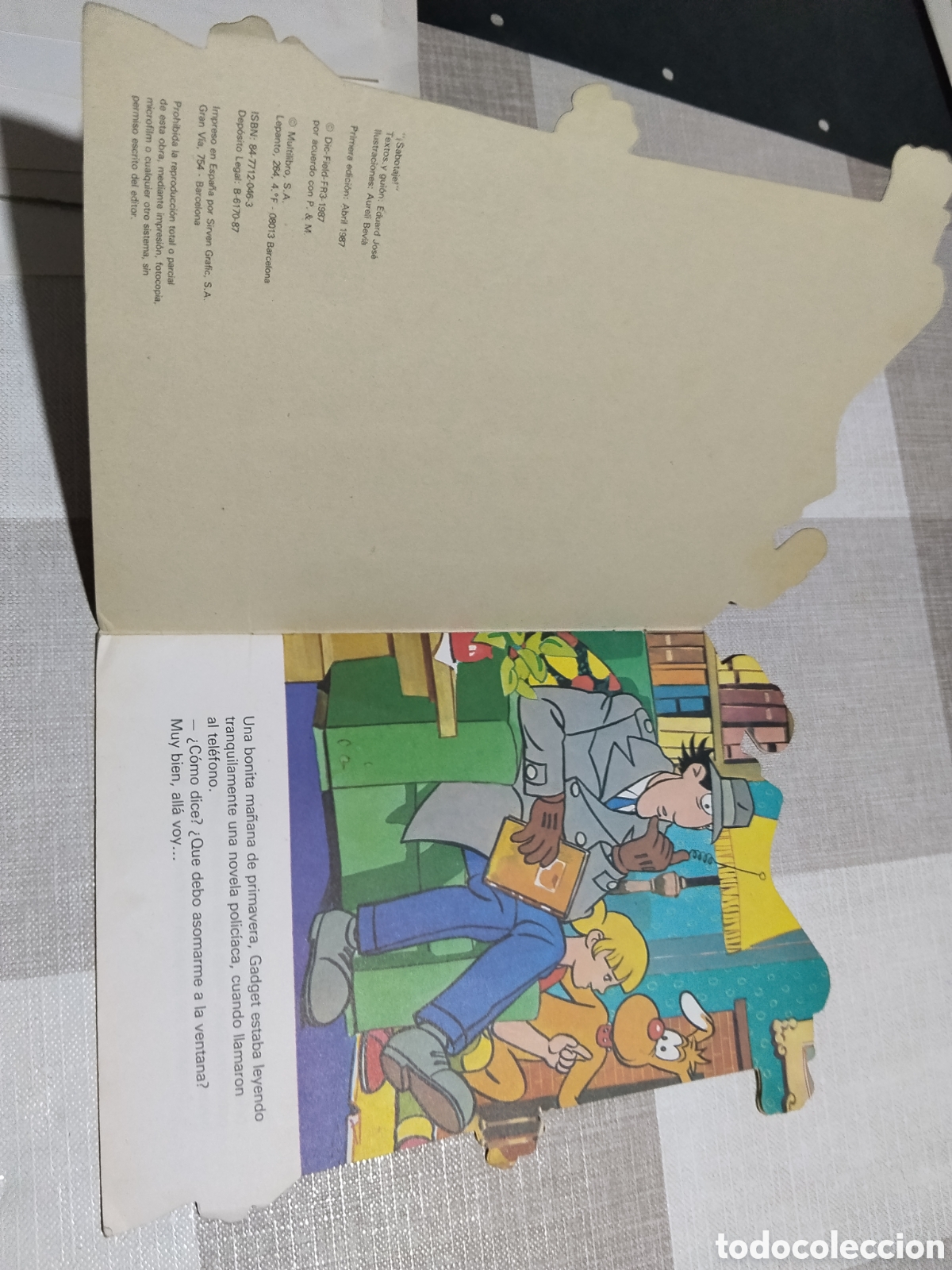 C&oacute;mics: Cuento troquelado inspector Gadget, sabotaje - Foto 2