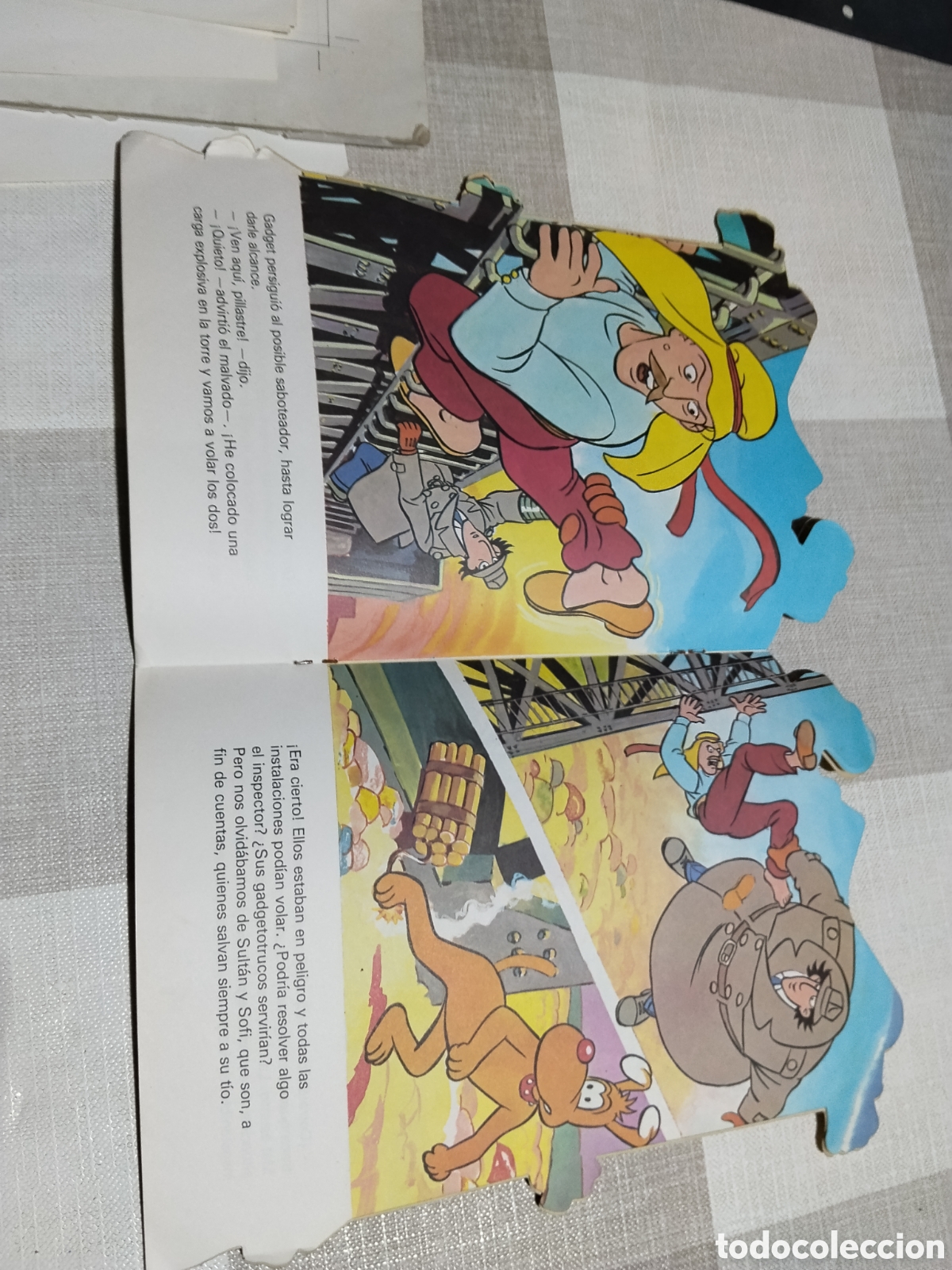 C&oacute;mics: Cuento troquelado inspector Gadget, sabotaje - Foto 5