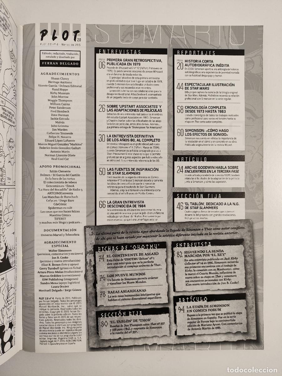 C&oacute;mics: Plot 2.0 n&uacute;mero 4 &ndash; Retrospectiva Walter Simonson - Foto 2