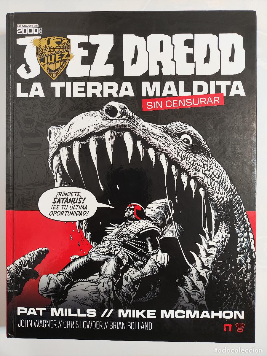 C&oacute;mics: Juez Dredd &ndash; La Tierra Maldita Sin Censurar &ndash; Dolmen 2024
