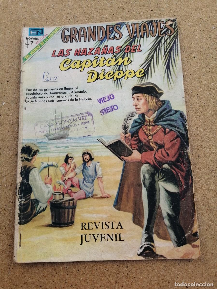 C&oacute;mics: COMIC. GRANDES VIAJES. LAS HAZA&Ntilde;AS DEL CAPITAN DIEPPE - Foto 1
