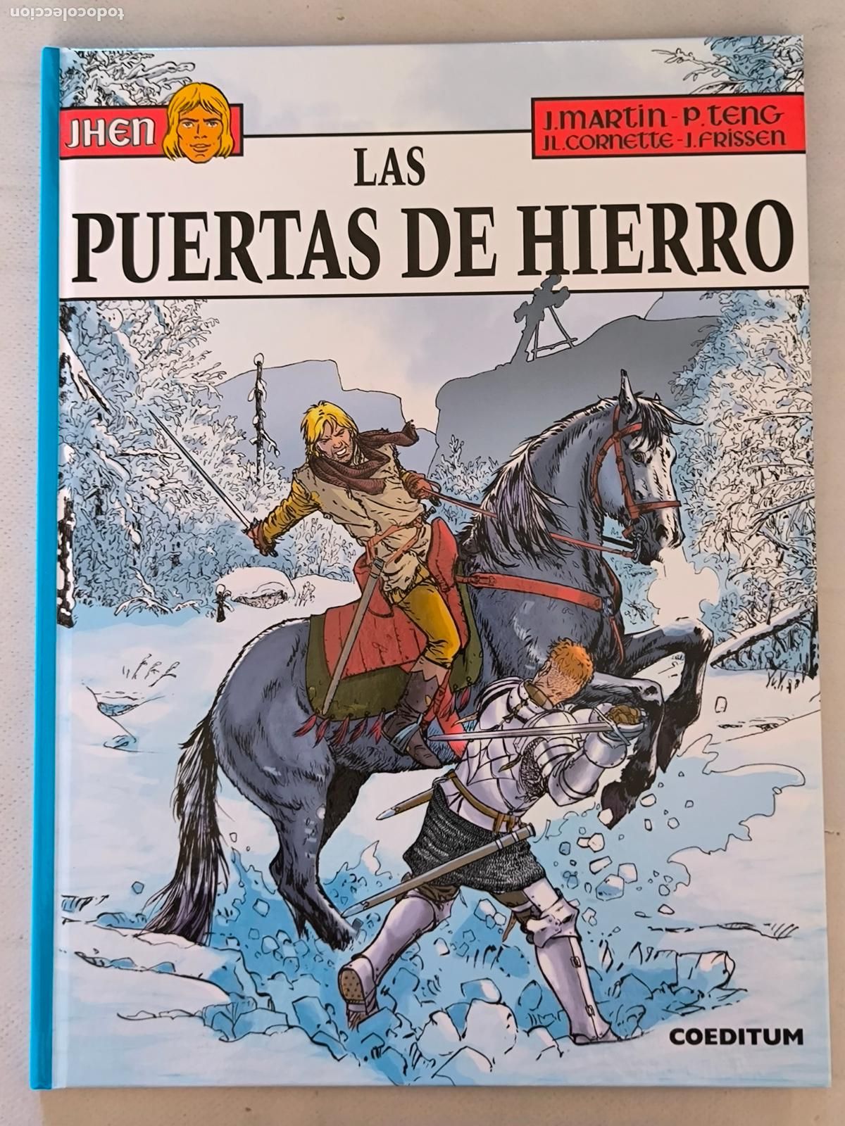 C&oacute;mics: LAS PUERTAS DE HIERRO - LAS AVENTURAS DE JHEN N&ordm; 15 - COEDITUM - TAPA DURA - NUEVO (371*w)